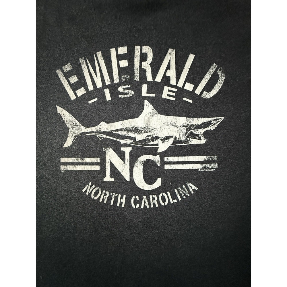Emerald Isle,‎ NC Gray T-Shirt Short Sleeve Size LARGE
